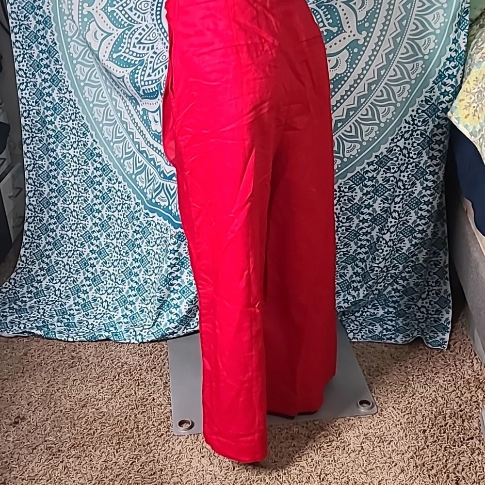Banana Republic Linen blend cropped jumpsuit